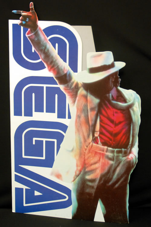 Michael Jackson Moonwalker Sega Display UK Promo display (629532)